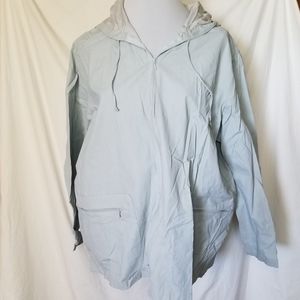 Saks Fifth Avenue Real Clothes Salon Z Women's 2X  Cotton Hooded Jacket